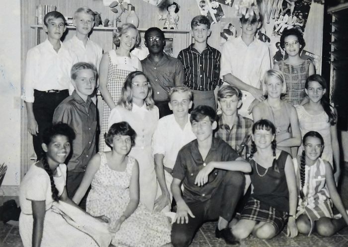 Danslesklas Curaçao 1965