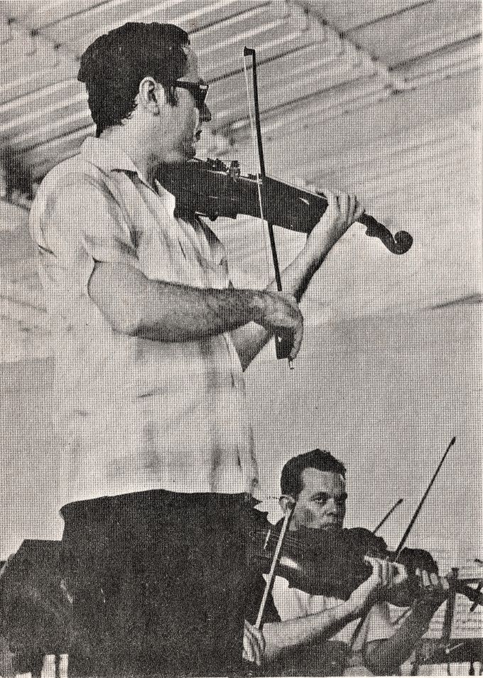 Eric Gorsira speelt vioolconcert nr 5 van WA Mozart najaar 1967